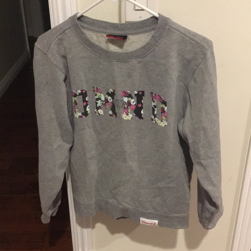 Diamond gray sweatshirt